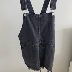 Free people denim overall dress